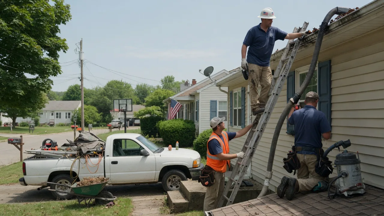 Gutter Installation in La Prairie, IL near me